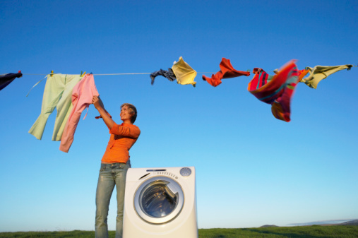 Как правильно сушить одежду